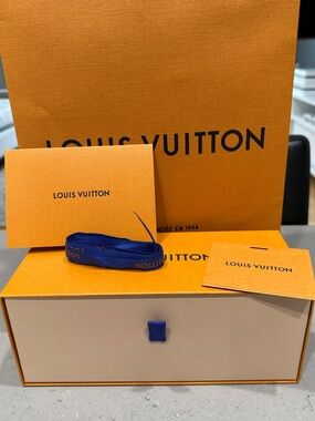 Louis Vuitton Box with Bag, Ribbon and cards
